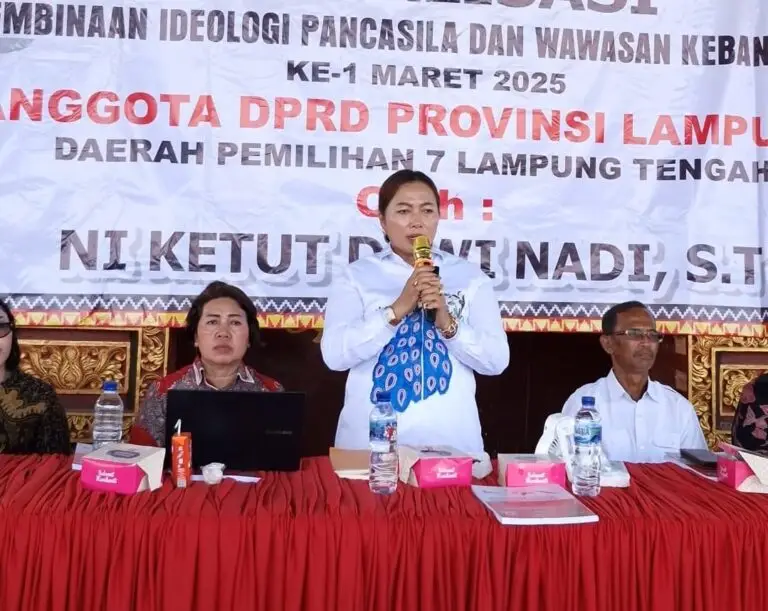 Ni Ketut Dewi Nadi Sosialisasikan Ideologi Pancasila di Rama Dewa