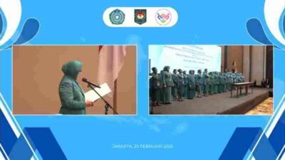 Ny. Tri Tito Karnavian Lantik Purnama Wulan Sari sebagai Ketua TP. PKK dan Ketua TP Posyandu
