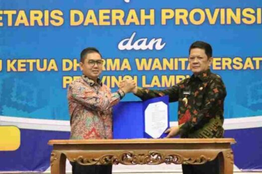 Pemprov Lampung Gelar Acara Pelepasan Pj. Sekdaprov Fredy yang Memasuki Purna Bakti