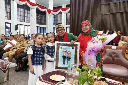 Pemprov Lampung Gelar Pelepasan Pj. Gubernur Samsudin dan Pj. Ketua TP. PKK