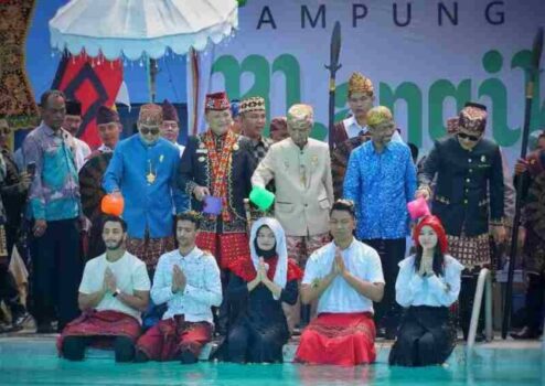 Pemprov Lampung Gelar Tradisi Blangikhan, Sambut Ramadan dengan Kearifan Lokal