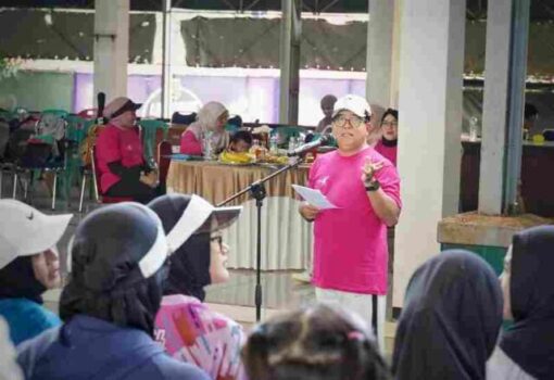 Pj. Gubernur Lampung Buka Turnamen Tenis “Quarterspin Tournament”