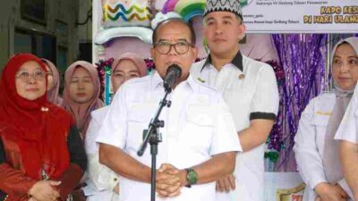 Pj. Gubernur Lampung Pantau Pelaksanaan Program Pelayanan Kesehatan Gratis di Puskesmas Gedong Tataan