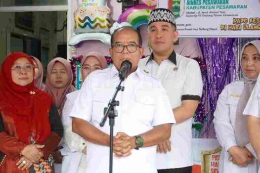 Pj. Gubernur Lampung Pantau Pelaksanaan Program Pelayanan Kesehatan Gratis di Puskesmas Gedong Tataan