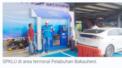 Masa Mudik Lebaran 2025, Transaksi di Stasiun Pengisian Kendaraan Listrik Umum di Lampung Tembus 502 Persen