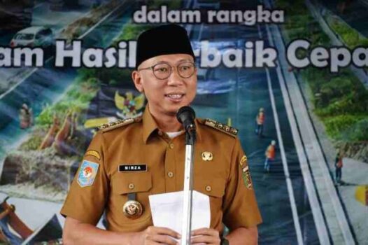 Groundbreaking Jalan Kotabumi-Bandar Abung, Awali Komitmen Gubernur Mirzani Tingkatkan Pembangunan Infrastruktur