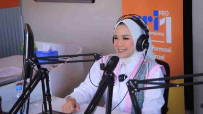 Ketua Dekranasda Provinsi Lampung Dorong Penguatan UMKM Lewat Podcast RRI