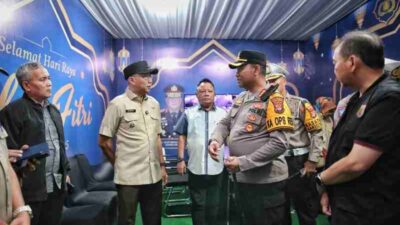 Gubernur Mirza Tinjau Pelayanan dan Pengamanan Arus Balik Lebaran