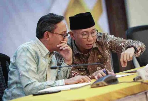 Gubernur Mirza Pimpin Rakor High Level Meeting TPID Bersama Kepala Perwakilan Bank Indonesia Lampung