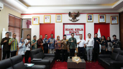 Bupati Lampung Selatan Terima Audiensi Praswad Nugraha, Bahas Rencana Bantuan dari World Bank