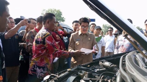 Kesadaran Bayar Pajak Rendah, Baru 45 Mobil Dinas Lampung Utara Proses Tunggakan Pajak
