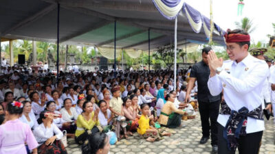 Hadiri Melasti di Balinuraga, Bupati Lamsel Ajak Jaga Harmonisasi Umat Beragama
