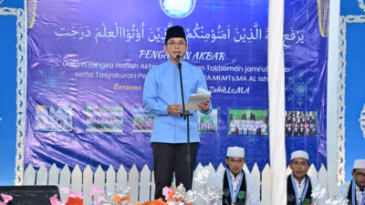 Hadiri Pelepasan Santri Al Ishlah Natar, Radityo Egi Dorong Generasi Muda Yang Berakhlak dan Adaptif