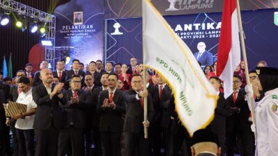 Gilang Ramadhan jadi Ketua HIPMI, Ini Pesan Gubernur Lampung