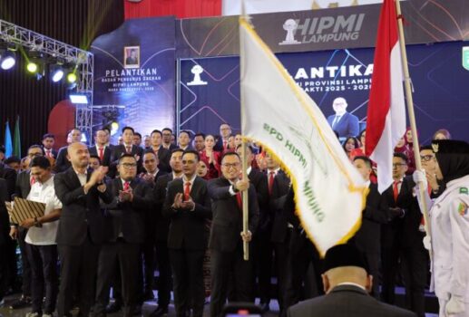 Gilang Ramadhan jadi Ketua HIPMI, Ini Pesan Gubernur Lampung