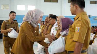 Korpri Ramadan Berbagi, Wagub Jihan Salurkan Bantuan untuk ASN Golongan I dan II