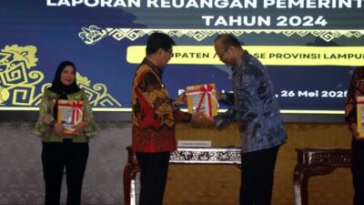 Dua Tahun Berturut-Turut, Laporan Keuangan Pemkab Lampung Utara Raih WTP