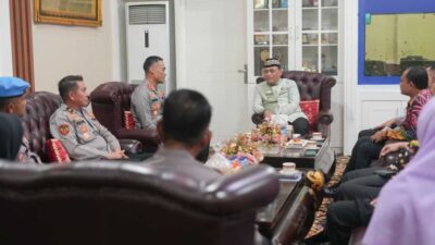 Pertemuan Perdana, Wali Kota Metro dan Kapolres Metro Jalin Sinergitas untuk Kemajuan Kota