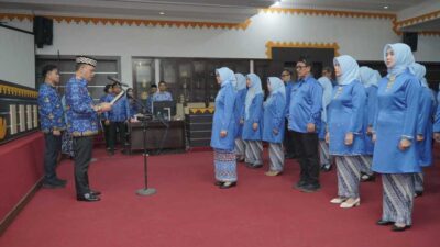 Wali Kota Metro Kukuhkan Pengurus Dekranasda Kota Metro Periode 2025–2030