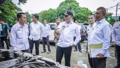 Pastikan Pelayanan Pemerintahan Lancar, Walikota Cek Kelengkapan dan Kelayakan Randis