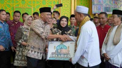 Gubernur Lampung Serahkan Sapi Kurban Bantuan Presiden
