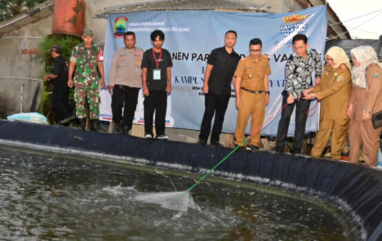 Bupati Lampung Selatan Resmikan Kampung Vaname Rakyat di Desa Bandar Agung