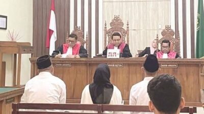 Tilep Dana Insentif Rp2,8 Miliar, Tiga Mantan Pegawai Sat Pol PP Lampung Selatan Divonis 5 dan 7 Tahun Penjara