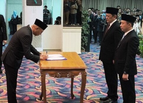 Marindo Kurniawan Dilantik Sebagai Sekda Provinsi Lampung