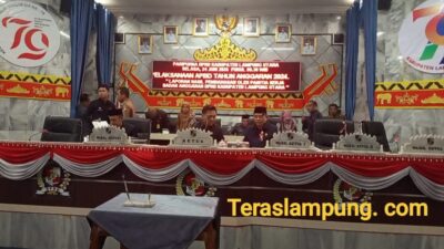 Tak Kuorum, Sidang Paripurna Laporan Pelaksanaan APBD Lampung Utara Terpaksa Ditunda