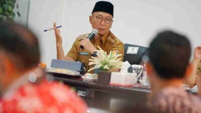 Gubernur Mirza Pimpin Rapat Lanjutan Pelaksanaan Desk Renstra Perangkat Daerah 2025-2029