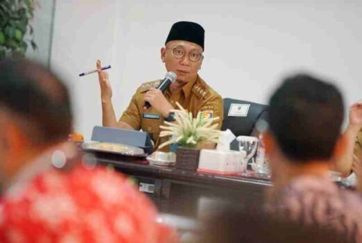 Gubernur Mirza Pimpin Rapat Lanjutan Pelaksanaan Desk Renstra Perangkat Daerah 2025-2029