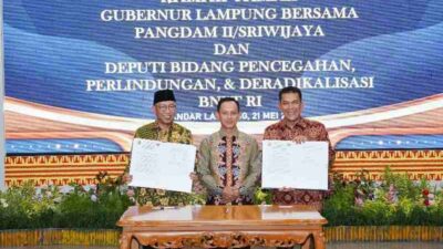 Wujudkan Swasembada Pangan, Pemprov Lampung Dukung Pembangunan Batalyon Teritorial Pembangunan
