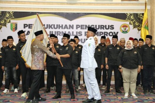Pengukuhan Pengurus Ikatan Jurnalis Pemprov Lampung: Perkuat Kolaborasi dan Sinergi Menuju Lampung Maju