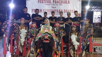 Sanggar Budaya Sakti Tampilkan Seni Kuda Lumping pada Festival Pancasila