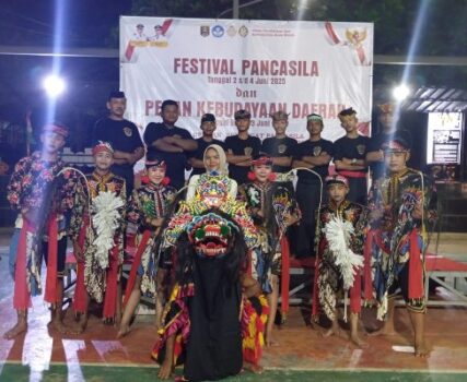 Sanggar Budaya Sakti Tampilkan Seni Kuda Lumping pada Festival Pancasila