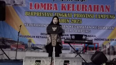 Walikota Eva Dwiana berharap Kelurahan Kedamaian Jadi Kelurahan Terbaik Tingkat Provinsi