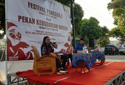 Festival Pancasila, Ancilla Hernani Ajak Warga Metro Lestarikan Kebudayaan dan Nilai-Nilai Pancasila