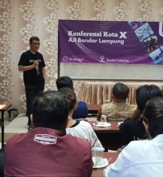 AJI Bandar Lampung Gelar Konferensi Kota ke-10,  Penguatan Komitmen terhadap Kemerdekaan Pers