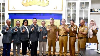 Audiensi dengan Forum Kota Sehat, Wali Kota Metro akan Optimalkan Sarana Olahraga