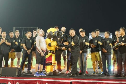 HIPMI Apresiasi Kehadiran Bhayangkara Presisi Lampung FC