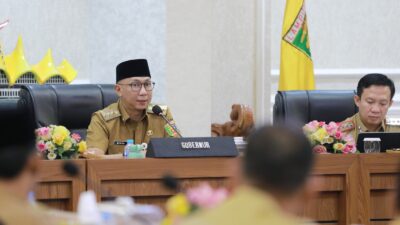 Rakor Pemprov Lampung dengan Menteri ATR/BPN Perkuat Kerja Sama Wujudkan Pengelolaan Tata Ruang dan Pertanahan Yang Lebih Baik