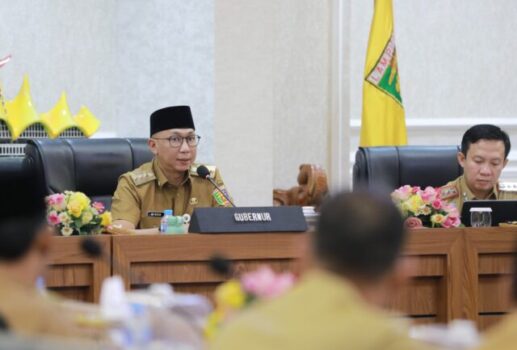 Rakor Pemprov Lampung dengan Menteri ATR/BPN Perkuat Kerja Sama Wujudkan Pengelolaan Tata Ruang dan Pertanahan Yang Lebih Baik