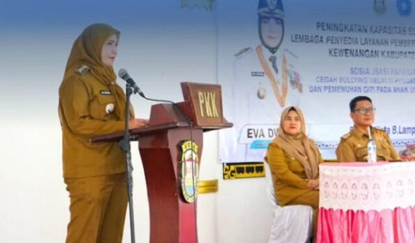 Ini Pesan Walikota Eva Dwiana kepada Kader PKK untuk Cegah Perundungan Anak