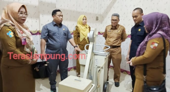 Pastikan Keaslian Alat X-Ray yang Diduga Tertukar, Komisi IV DPRD Lampung Utara Kunjungi RSUD Ryacudu