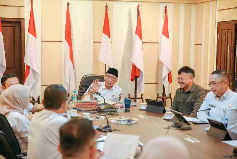 Bertemu Menteri KKP, Gubernur Mirza Dorong Revitalisasi Tambak Bermasalah dan Penanaman Mangrove