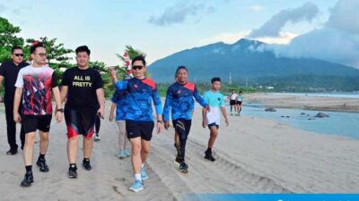 Bupati Egi Turun Langsung Cek Jalur, Krakatau Beach Run 2025 Siap Jadi Event Lari Paling Eksotis di Indonesia