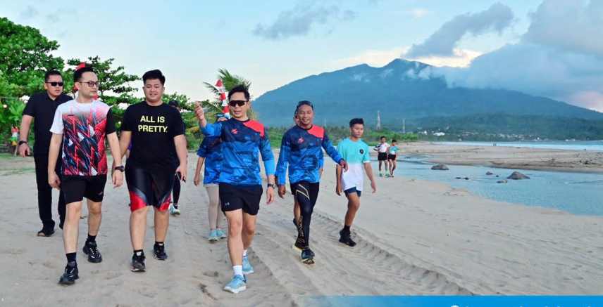 Bupati Egi Turun Langsung Cek Jalur, Krakatau Beach Run 2025 Siap Jadi Event Lari Paling Eksotis di Indonesia