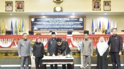 DPRD Lampung Sahkan Propemperda 2026, Tetapkan 30 Raperda Prioritas