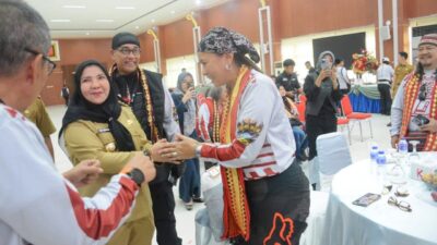 Walikota Eva Dwiana Lepas Peserta IMBI ASEAN Ride 2025 Menuju Kota Padang