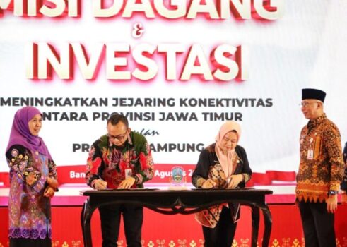 Transaksi Misi Dagang Jatim–Lampung Tembus Rp1 Triliun